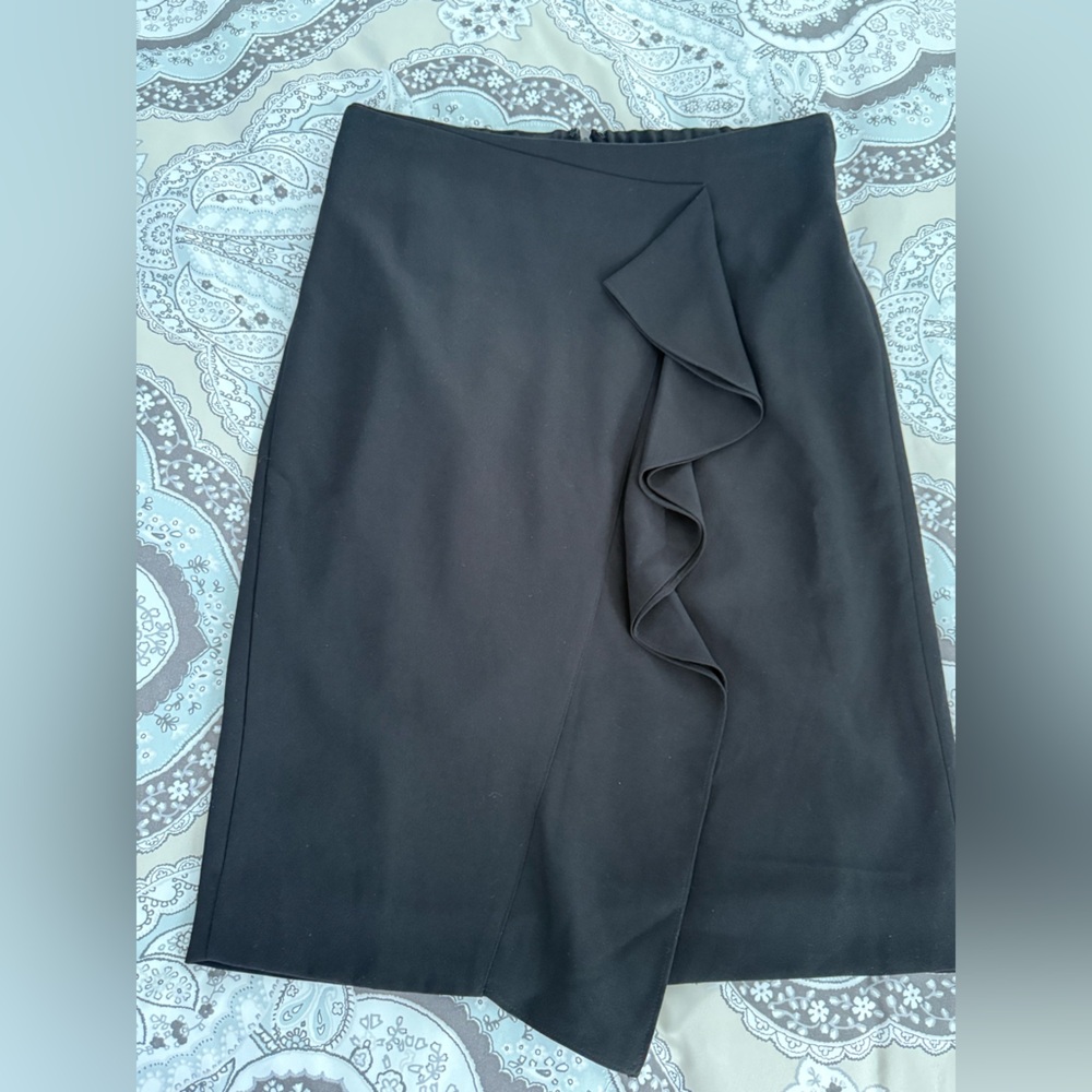 J.Crew Black or navy  Ruffle No. 2 Pencil, Size 10